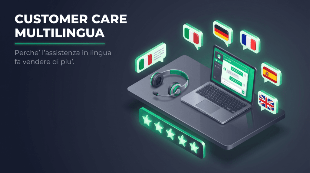 Customer care multilingua: perché è decisivo per vendere in Europa