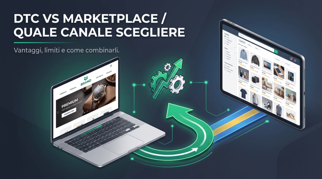 DTC vs marketplace per brand italiani in Europa