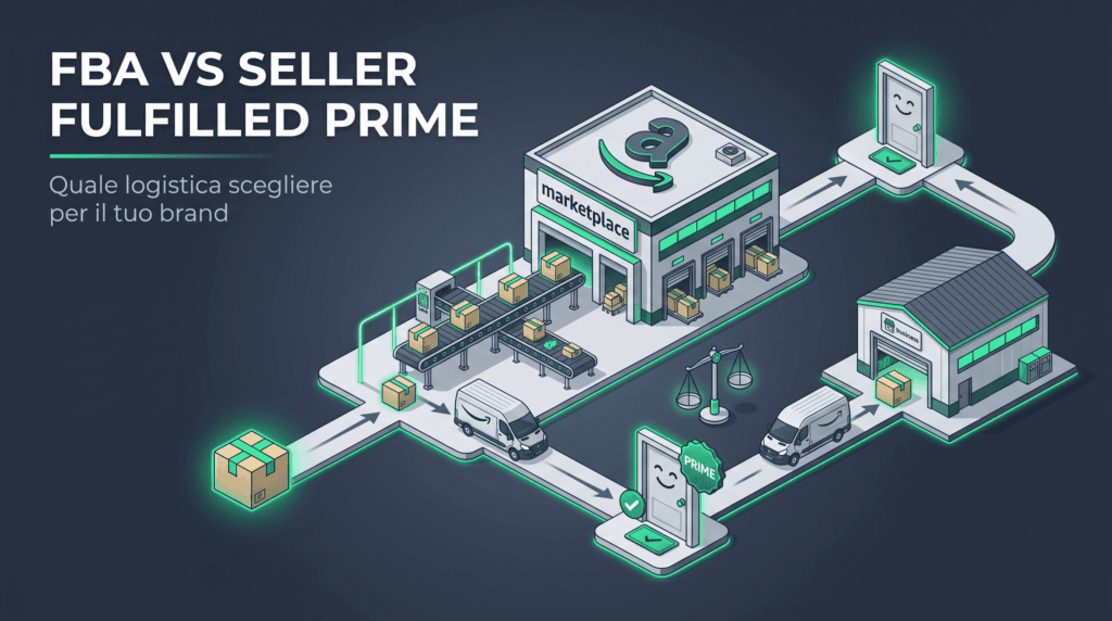 FBA vs Seller Fulfilled Prime: quale scegliere per il tuo brand