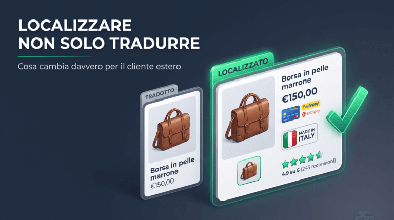 localizzazione vs traduzione sito ecommerce