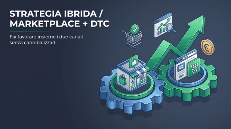 strategia ibrida marketplace e sito DTC